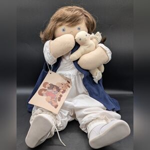 Jan Shackelford "I Wanna Be A Nurse" Margo #158 OOAK Cloth Doll Ltd Edition 2019